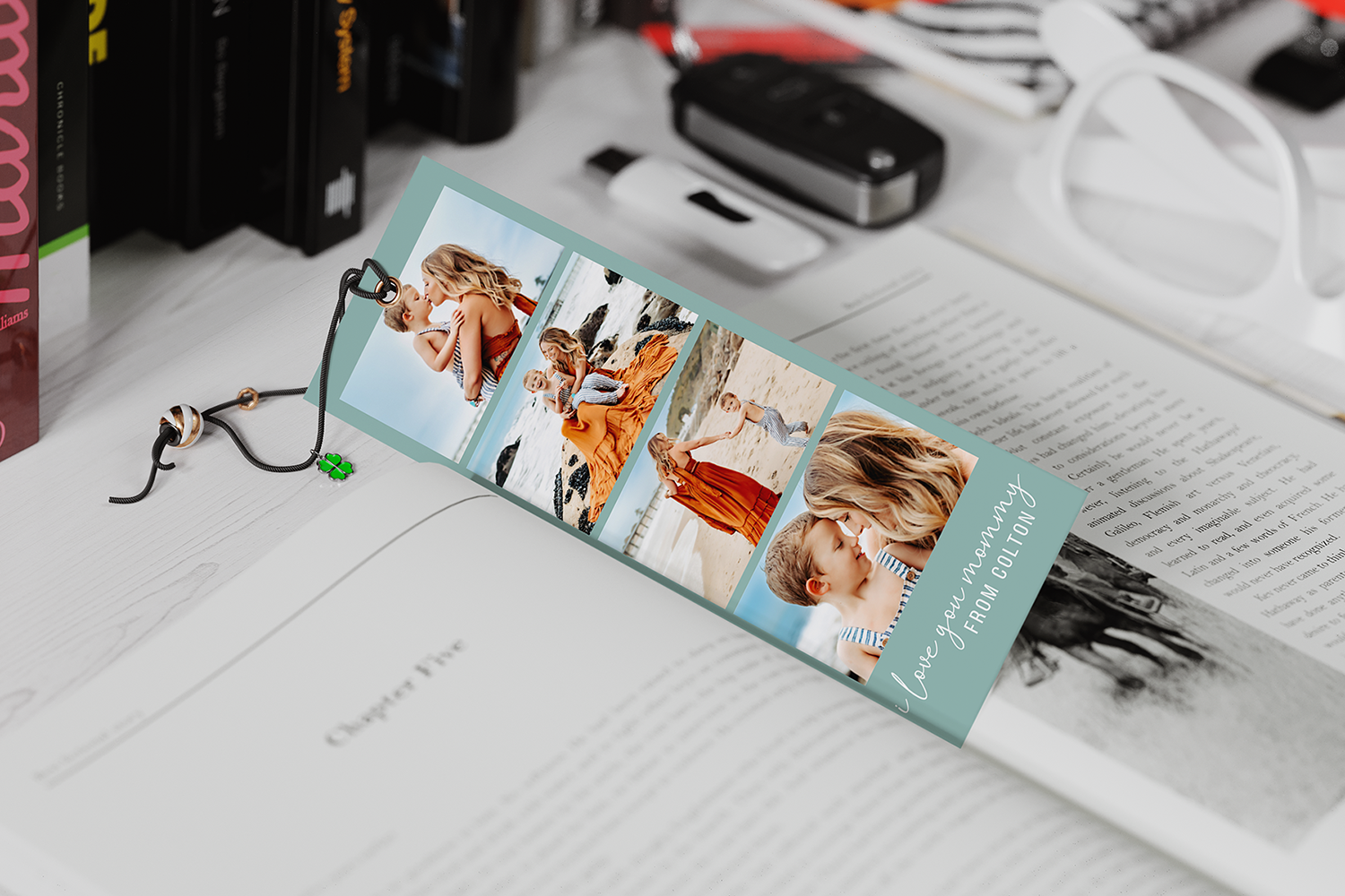 DIY Custom Photo Bookmark Template