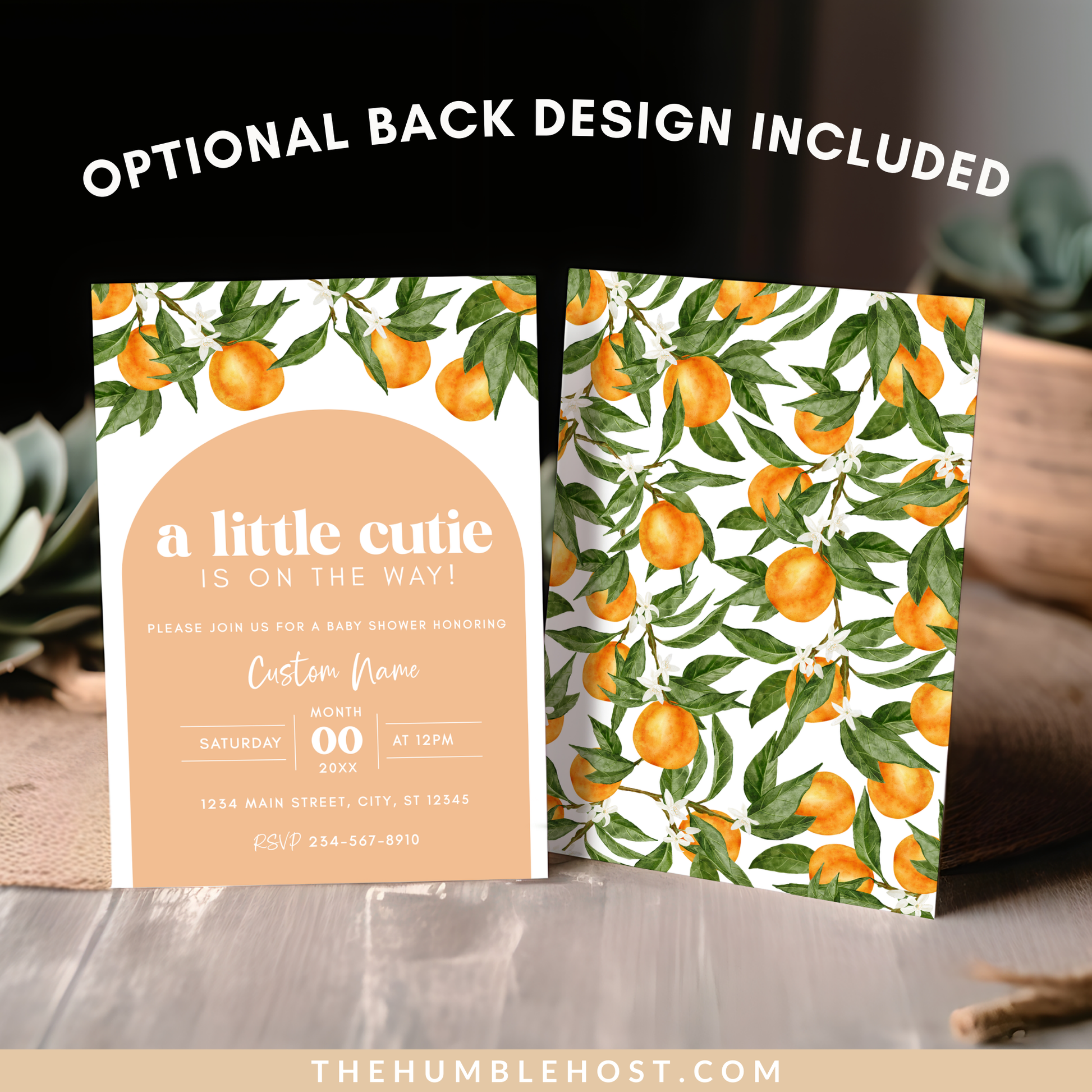 Little Cutie Baby Shower Invitation Set, Editable A Little Cutie Is On The Way, Cutie Book Request Diaper Raffle, Gender Neutral Baby Shower, baby shower bundle, citrus baby shower, little cutie baby, gender neutral, diaper raffle, books for baby