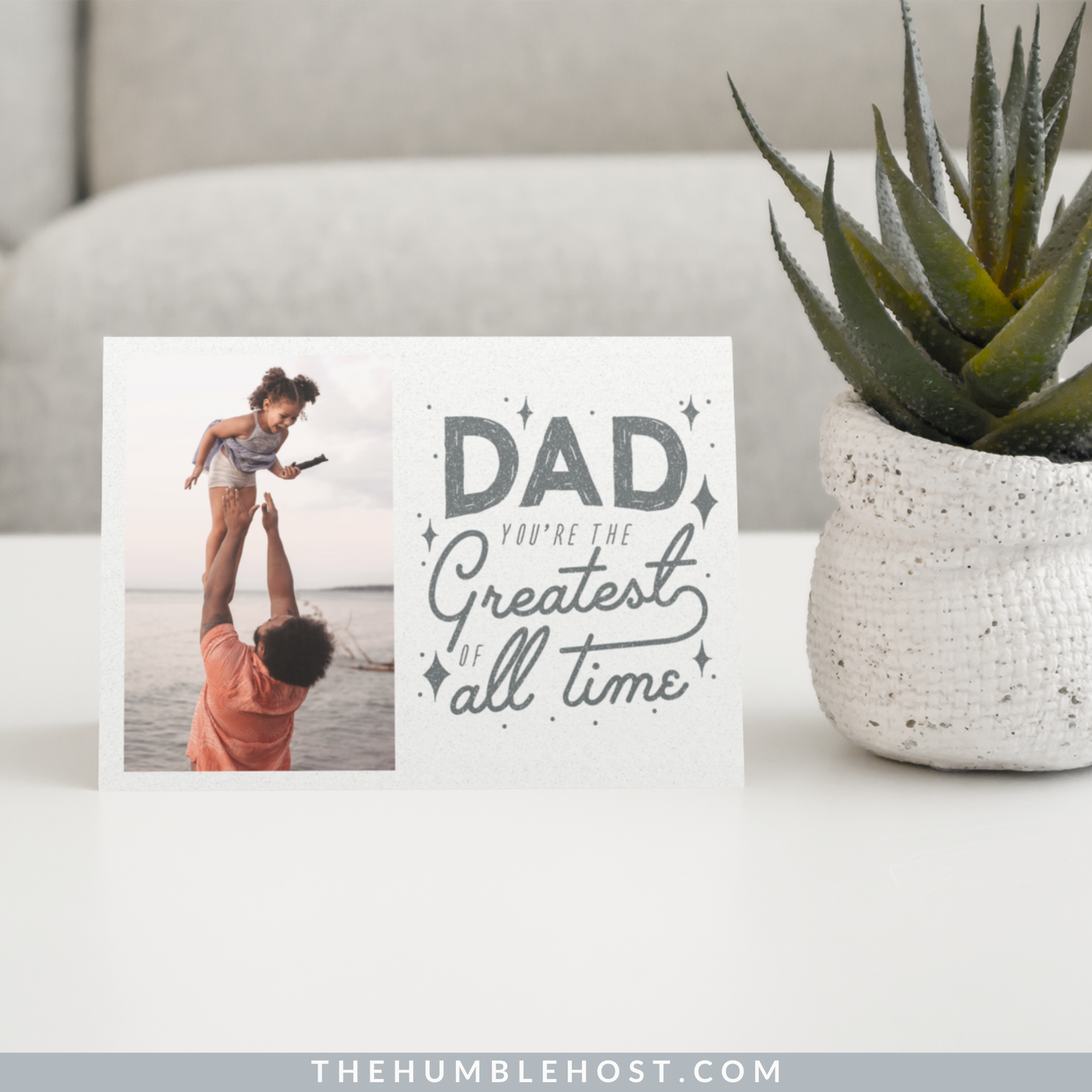 Card for Dad, Printable Custom Photo Greeting Card Template, Personalized Fathers Day Birthday Card, Gift For Dad, Instant Download, card for stepdad, custom dad card, keepsake card, father birthday card, for dad from kids, happy fathers day for him