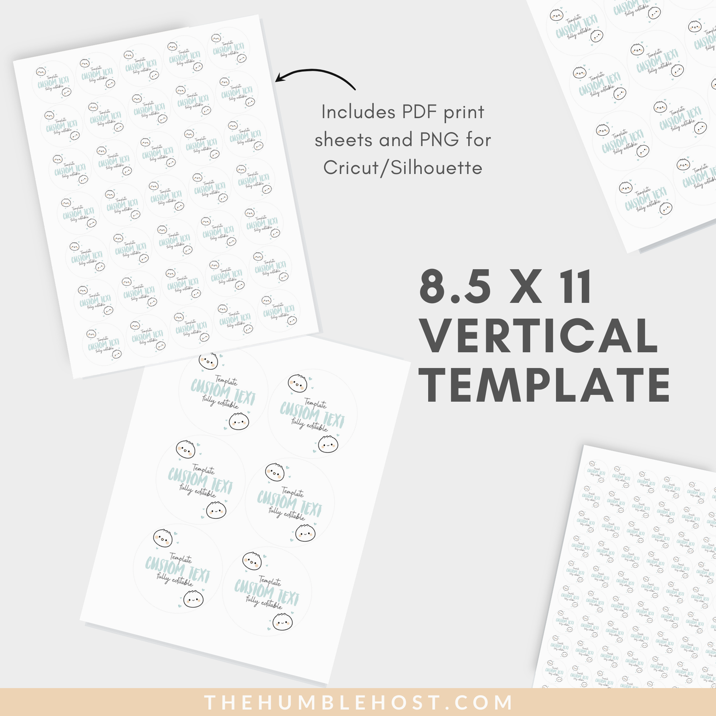 Cute Dumpling Sticker Tags, Printable Little Dumpling Tags, Bao Thank You Tags, Dim Sum Favor Editable Template, Printable Baby Shower, diy party decor, diy party favors, editable tags, thank you stickers, printable stickers, kawaii, dumpling theme