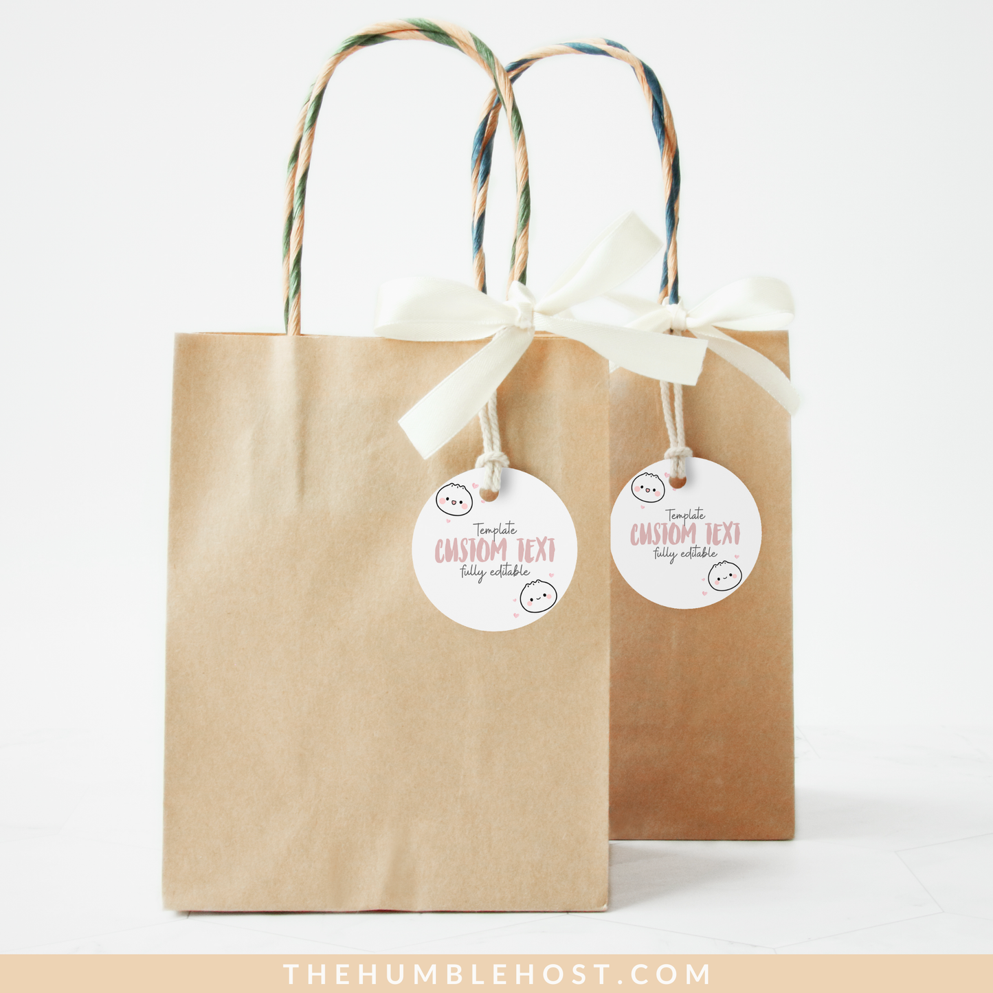 Cute Dumpling Sticker Tags, Printable Little Dumpling Tags, Bao Thank You Tags, Dim Sum Favor Editable Template, Printable Baby Shower, diy party decor, diy party favors, editable tags, thank you stickers, printable stickers, kawaii, dumpling theme