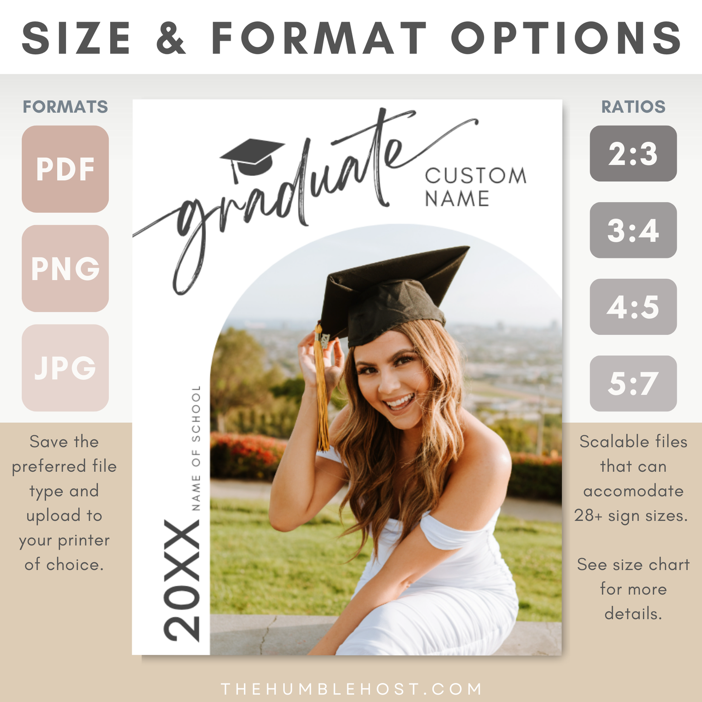 Graduation Party Welcome Sign Template, Photo Graduation Welcome Poster, Modern Minimalist Graduation Welcome, Grad Party Sign, Grad Party Decor, college graduation, grad party welcome, graduation poster, photo welcome sign, minimal welcome sign