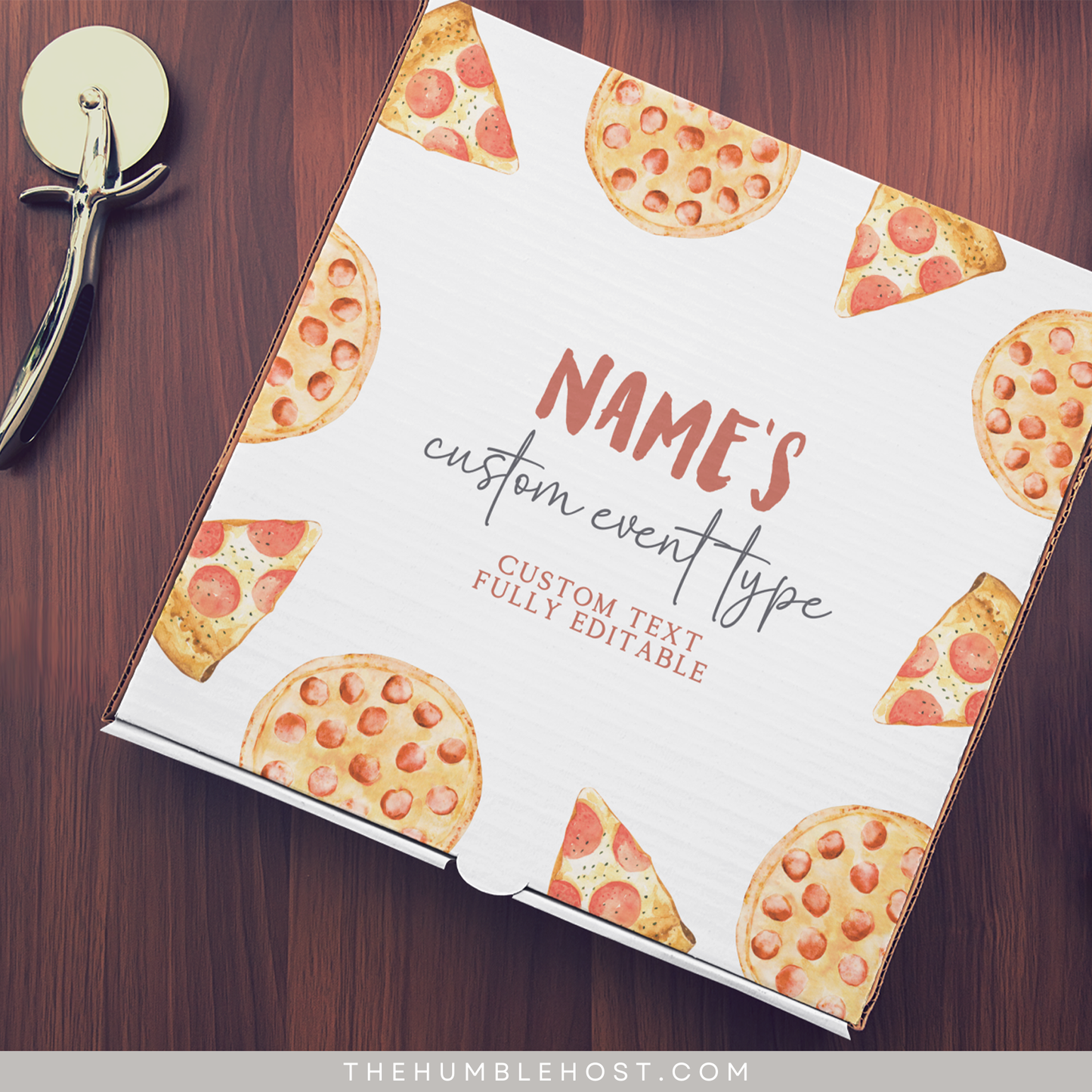 Pizza Box Label, Printable Pizza Theme Template, Pizza Party Favor, Personalized Printable Label, Party Decor, Slice Slice Baby, Food Favor, pizza favor, pizza shower, pizza birthday, slice of fun, pizza box template, custom favor, custom pizza box